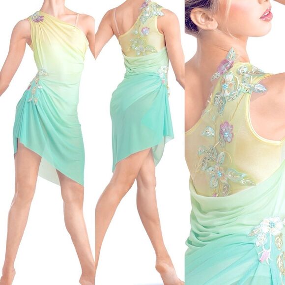 Revolution Tenth House solo custom Dance Costume lyrical ATHENA TH24174 SA adult - Picture 1 of 12